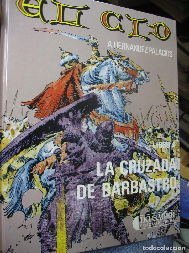 C&oacute;mics: EL CID LIBRO 2 : LAS CORTES DE LEON A. HERNANDEZ PALACIOS EDIT IKUSAGER ANO 1982 - Foto 6