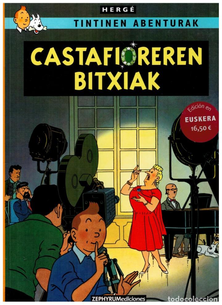 C&oacute;mics: TINTIN.CASTAFIOREREN BITXIAK. ZEPHYRUM.1&ordf; EDICI&Oacute;N. EN EUSKERA. NUEVO.