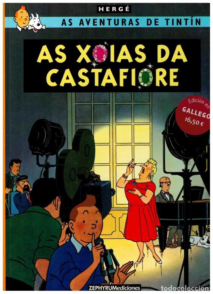 C&oacute;mics: TINTIN.AS XOIAS DA CASTAFIORE. ZEPHYRUM.1&ordf; EDICI&Oacute;N. EN GALLEGO. NUEVO.