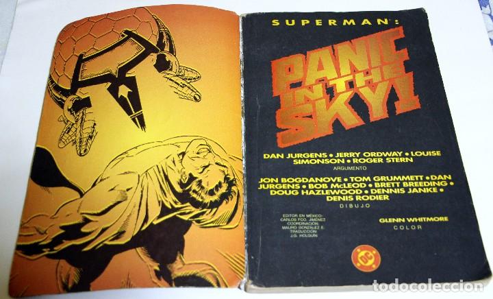 C&oacute;mics: Comic Superman Panico en el cielo editorial vid Mexico primera edici&oacute;n 1993 - Foto 2