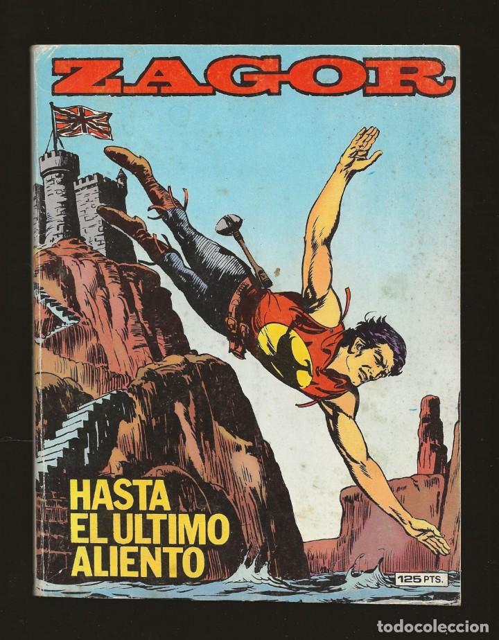 C&oacute;mics: ZAGOR N&ordm; 8 - HASTA EL &Uacute;LTIMO ALIENTO - ZINCO 1982 - Foto 1