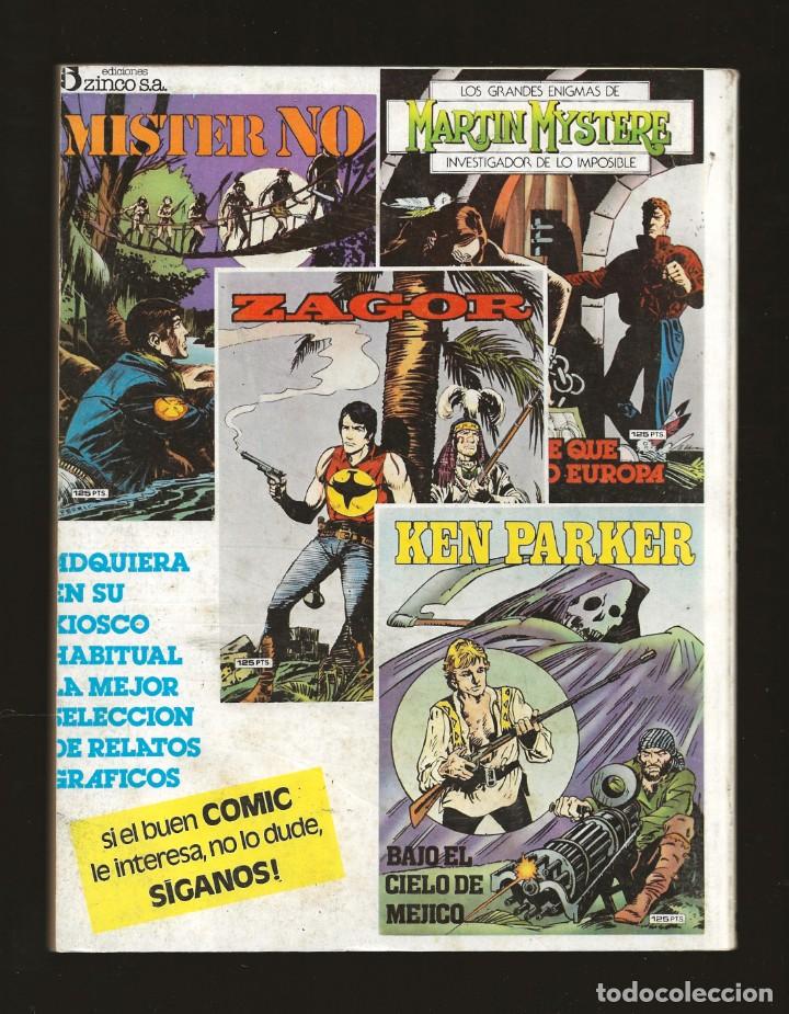 C&oacute;mics: ZAGOR N&ordm; 8 - HASTA EL &Uacute;LTIMO ALIENTO - ZINCO 1982 - Foto 2