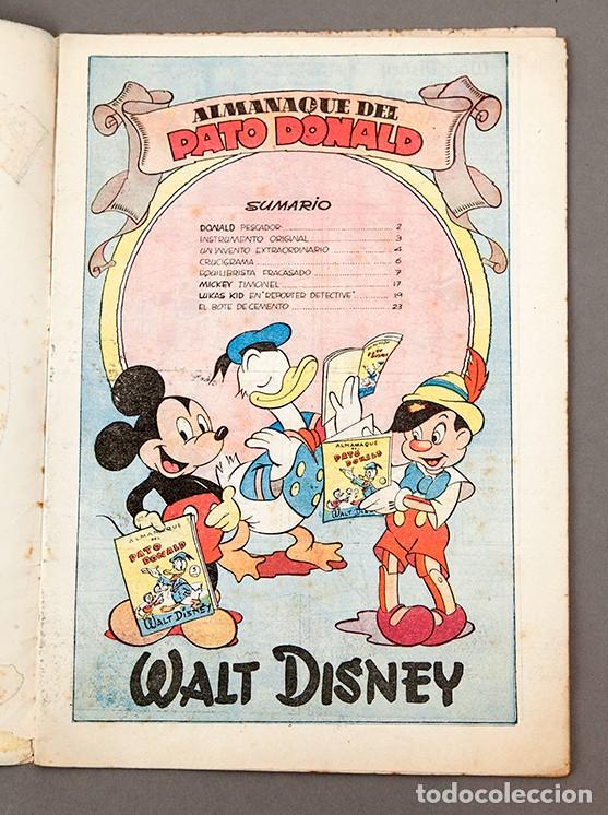 C&oacute;mics: Pato Donald - Almanaque - 1945 - Original - Dif&Iacute;cil - Foto 3