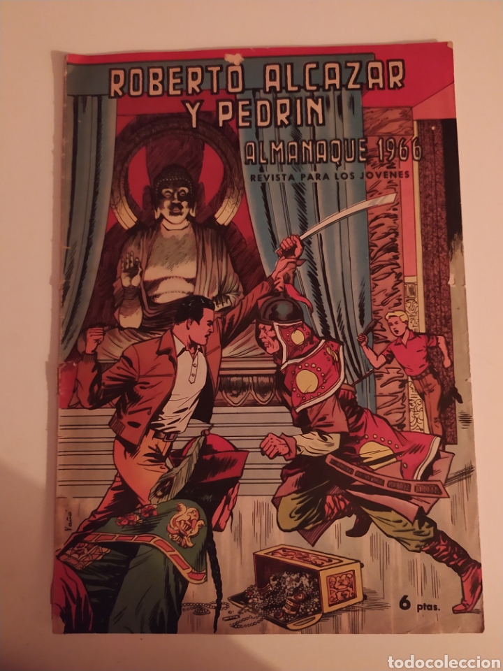 C&oacute;mics: Roberto Alc&aacute;zar y Pedr&iacute;n . Almanaque 1966 - Foto 1