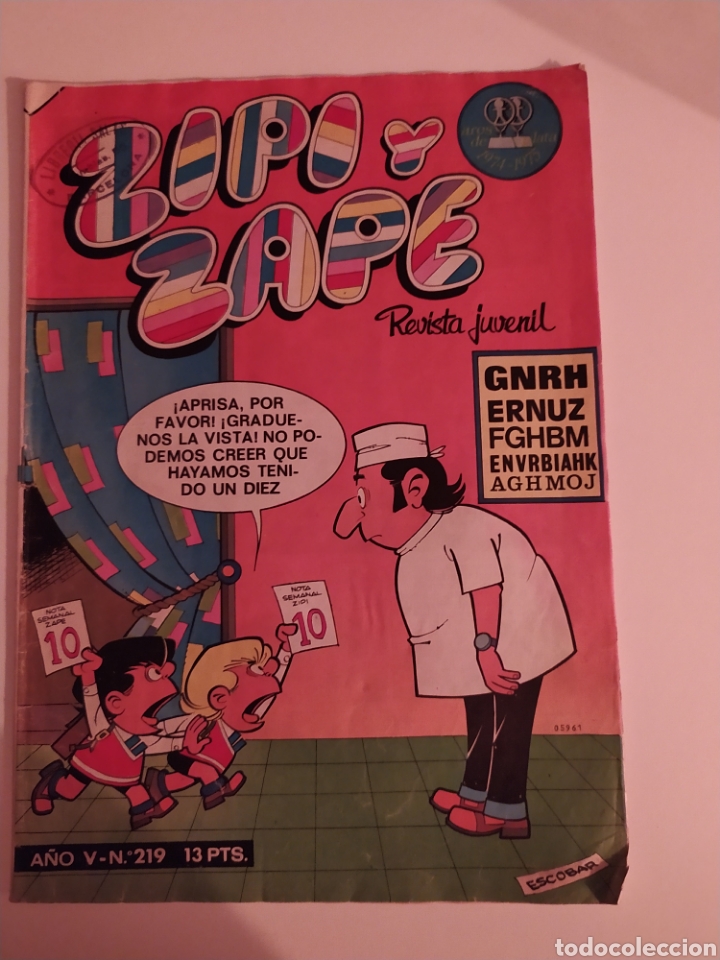 C&oacute;mics: Zipi y Zape n&uacute;mero 219 - Foto 1