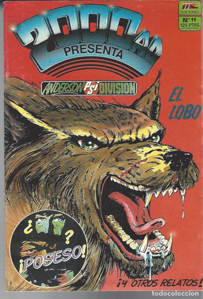 C&oacute;mics: 2000 AD N&ordm; 11 - ANDERSON PSI DIVISION / EL LOBO - Foto 1