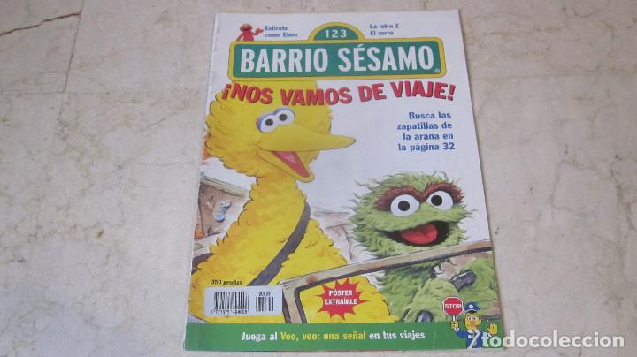 C&oacute;mics: REVISTA BARRIO SESAMO 123 - &iexcl;NOS VAMOS DE VIAJE!