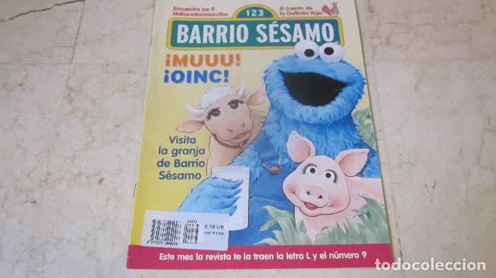 C&oacute;mics: REVISTA BARRIO SESAMO 123 - VISITA LA GRANJA DE BARRIO SESAMO