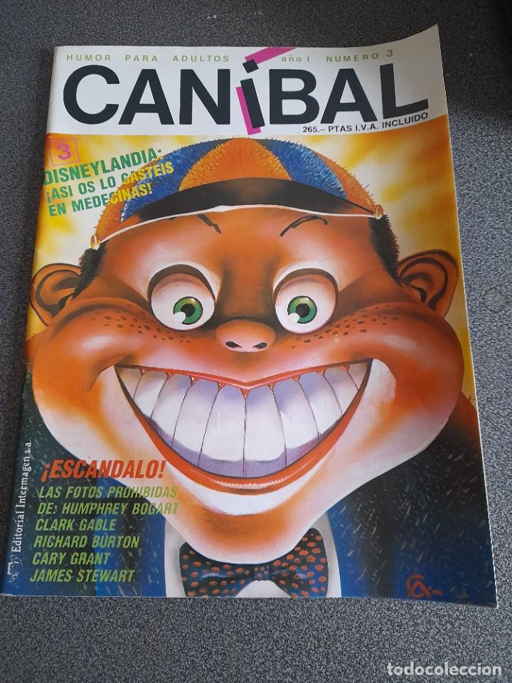 C&oacute;mics: Revista comic tebeo Canibal N&deg; 3 humor - Foto 1