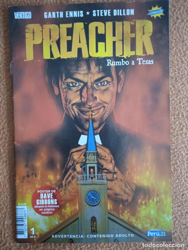 C&oacute;mics: PREACHER 1 RUMBO A TEXAS - COMICS 21 - Foto 1