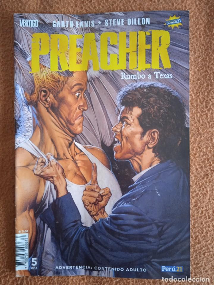 C&oacute;mics: PREACHER 5 RUMBO A TEXAS - COMICS 21