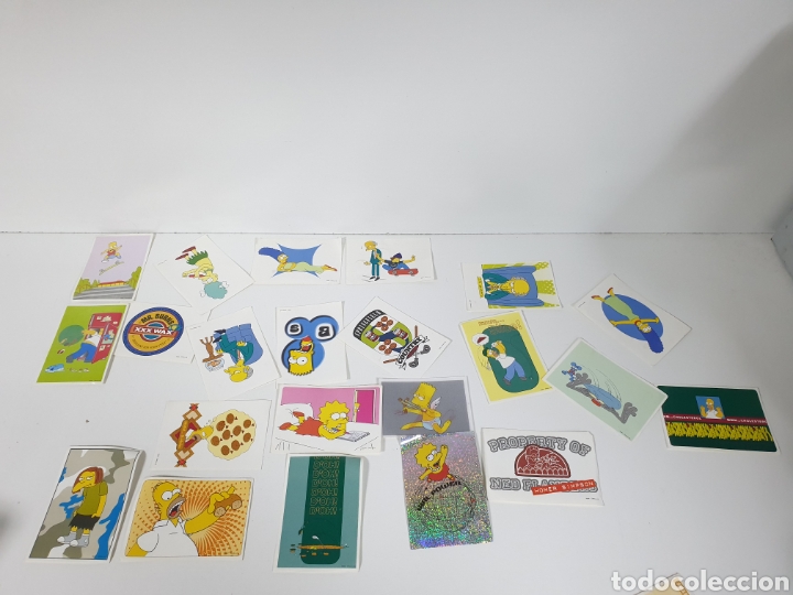 C&oacute;mics: Lote cromos simpsons panini - Foto 1
