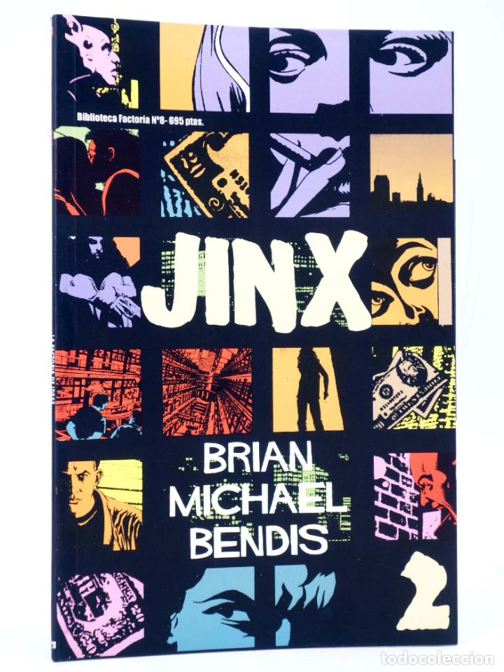 C&oacute;mics: BIBLIOTECA FACTOR&Iacute;A 3, 8 Y 10. JINX. COMPLETA (Brian Michael Bendis) 2000. OFRT - Foto 4