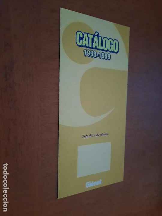 C&oacute;mics: CAT&Aacute;LOGO GLENAT 1998-1999. TRIPTICO. BOLET&Iacute;N. BUEN ESTADO. - Foto 1