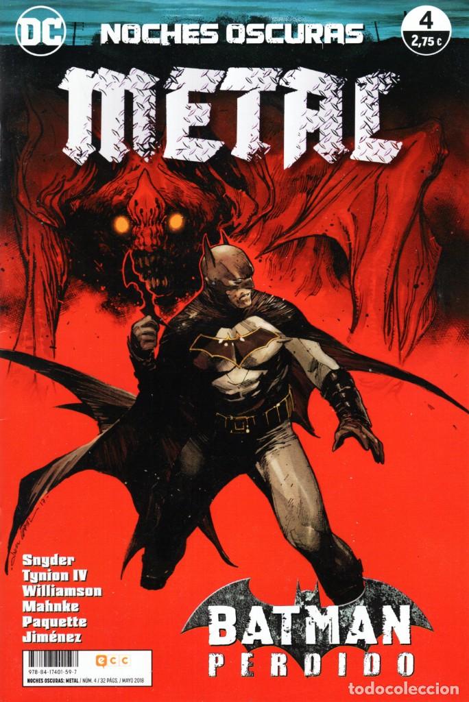 C&oacute;mics: NOCHES OSCURAS METAL N&ordm; 4 - ECC - ESTADO EXCELENTE