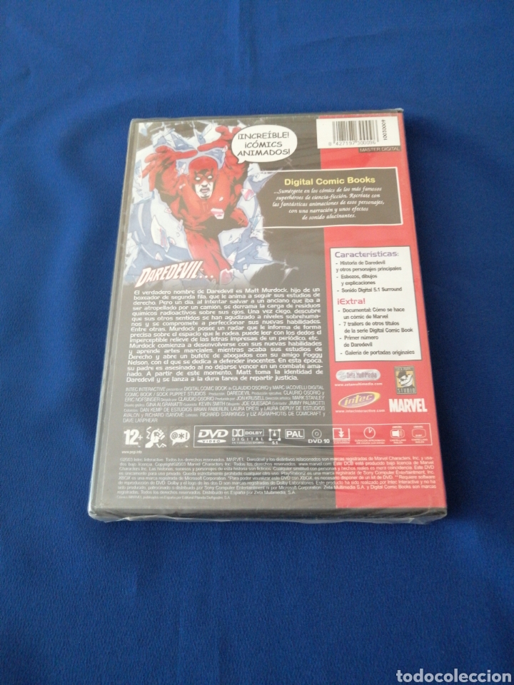 C&oacute;mics: DIGITAL COMICS BOOK SERIES VOL1 DAREDEVIL DVD (PRECINTADO) - Foto 2