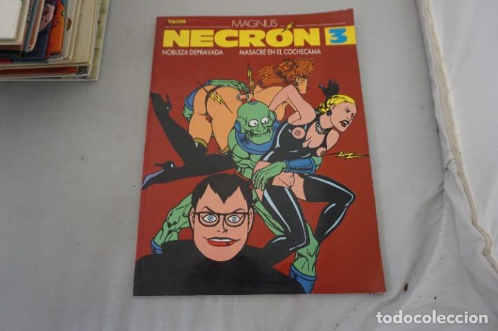 C&oacute;mics: 17F/ NECRON 3 - NOBLEZA DEPRAVADA - MASACRE EN EL COCHECAMA - Foto 1
