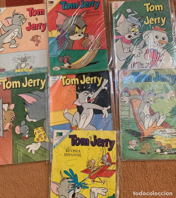 C&oacute;mics: LOTE 6 TOM Y JERRY NOVARO + 1 DE REGALO - Foto 1