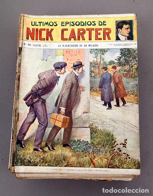 C&oacute;mics: NICK CARTER - 100 CUADERNOS - COLECCION COMPLETA - SOPENA - A&Ntilde;OS 30