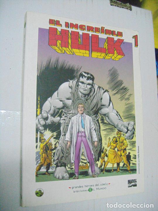C&oacute;mics: EL INCRE&Iacute;BLE HULK N&ordm; 1 - ED. EL MUNDO - Foto 1