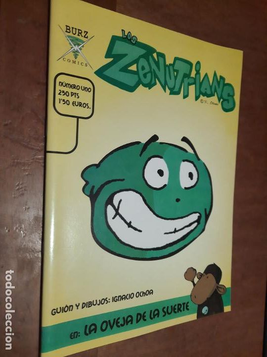 C&oacute;mics: LOS ZENUTRIANS 1. GRAPA. BUEN ESTADO. AUTOEDITADO - Foto 1