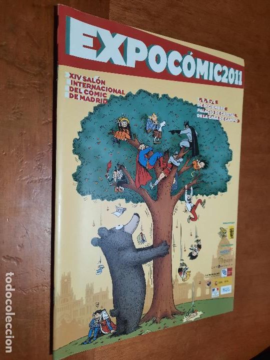 Comics: EXPOCOMIC 2011. CAT&Aacute;LOGO. XIV SAL&Oacute;N INTERNACIONAL DEL COMIC DE MADRID. GRAPA. BUEN ESTADO. DIFICIL