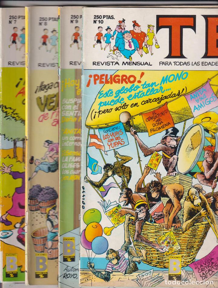 C&oacute;mics: TBO. Lote de 4 ejemplares: 7, 8, 9 y 10. B - Foto 1