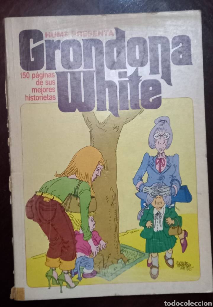C&oacute;mics: Libro historietas comic vintage Humor Grondona White