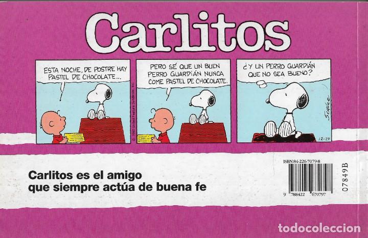 C&oacute;mics: CARLITOS NO SEAS INGENUO - SCHULZ - CIRCULO DE LECTORES, S.A. 1998. - Foto 2