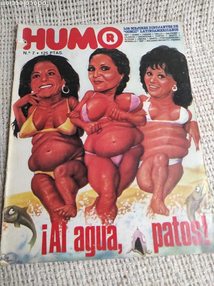 Comics: HUMOR - COMIC N&ordm; 7 LOS MEJORES DIBUJANTES Y HUMORISTAS LATINOAMERICANOS