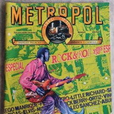 Cómics: METROPOL Nº 6 - EDICIONES METROPOL AÑO 1983. Lote 335439088