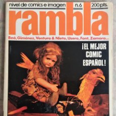 Cómics: RAMBLA Nº 6 - DISTRINOVEL AÑO 1982. Lote 335441243