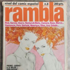 Cómics: RAMBLA Nº 8 - DISTRINOVEL AÑO 1982. Lote 335441413