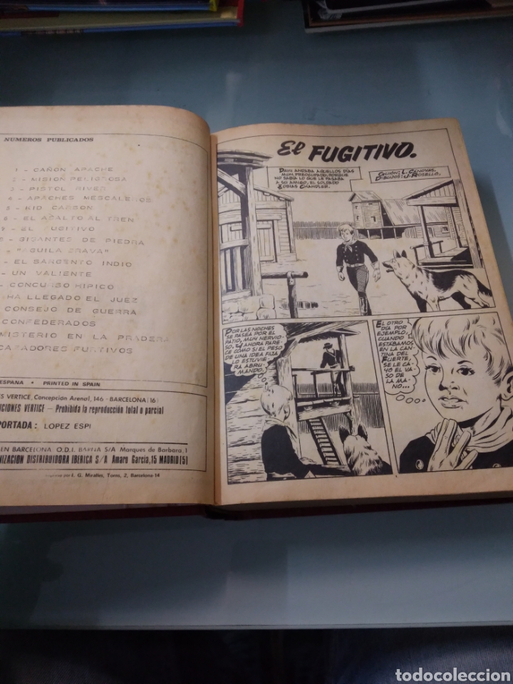 C&oacute;mics: Rin Tin Tin, varios n&uacute;meros encuadernados, Ediciones Vertice - Foto 2