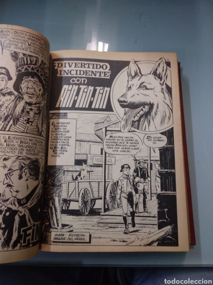 C&oacute;mics: Rin Tin Tin, varios n&uacute;meros encuadernados, Ediciones Vertice - Foto 3