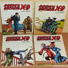 Cómics: AGENTE SECRETO X-9 - 4 EJEMPLARES VOLUMENES 2 3 4 Y 5 - ALEX RAYMOND EDICIONES BO.. Lote 335812143