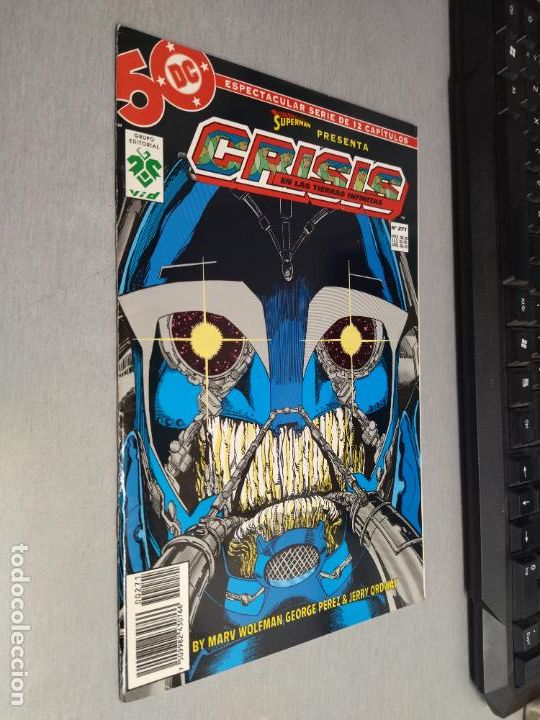 C&oacute;mics: SUPERMAN PRESENTA: CRISIS EN LAS TIERRAS INFINITAS N&ordm; 271 / EDITORIAL VID - Foto 1
