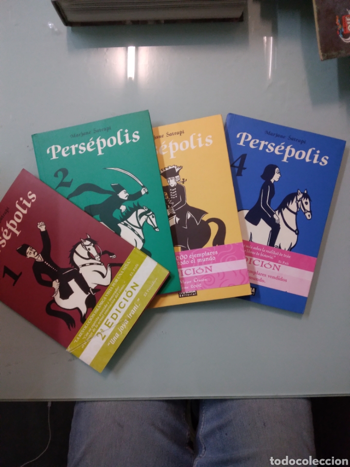 C&oacute;mics: Marjane Satrapi, Persepolis, 4 tomos ,Norma - Foto 1