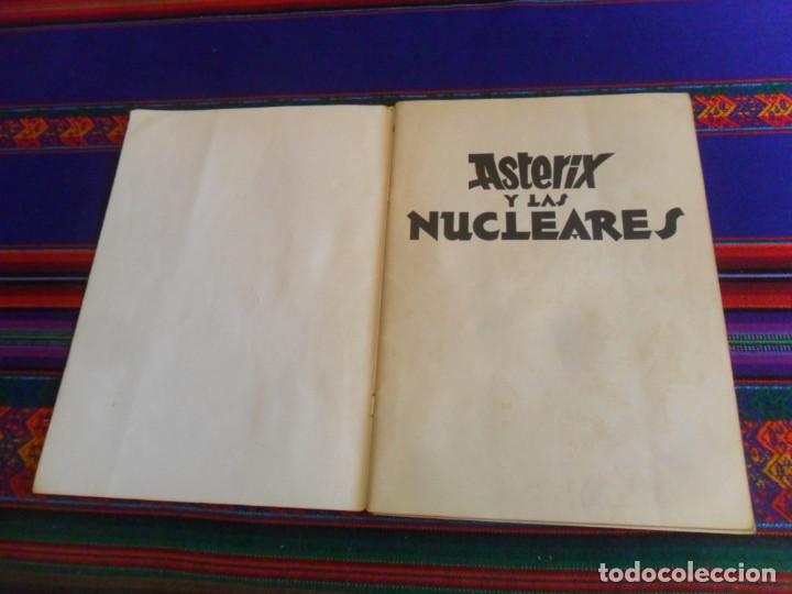 C&oacute;mics: ASTERIX Y LAS NUCLEARES. COLECTIVO ECOL&Oacute;GICO BRISA 1981. R&Uacute;STICA. - Foto 3