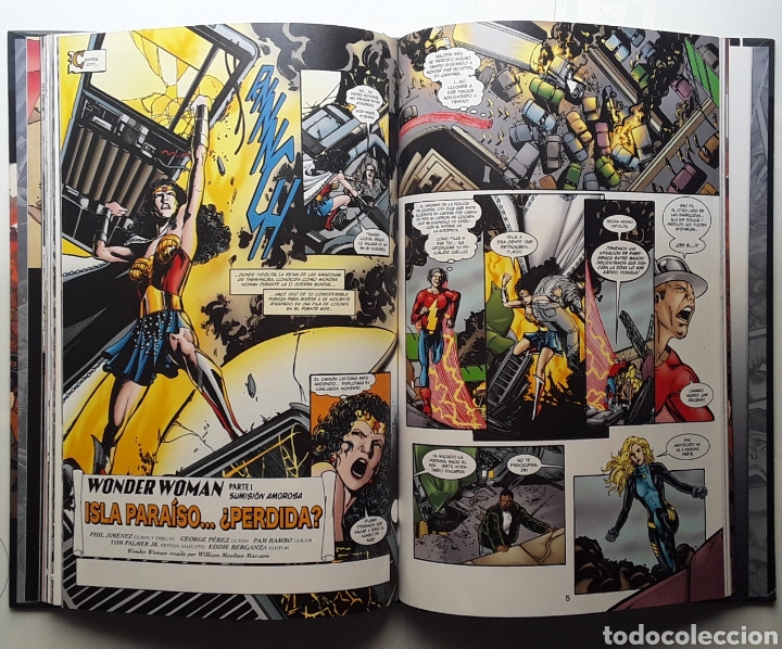 C&oacute;mics: COMIC DC COMICS / WONDER WOMAN / PARAISO PERDIDO / SALVAT - Foto 4
