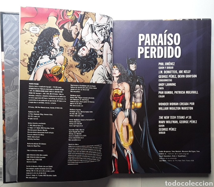 C&oacute;mics: COMIC DC COMICS / WONDER WOMAN / PARAISO PERDIDO / SALVAT - Foto 6