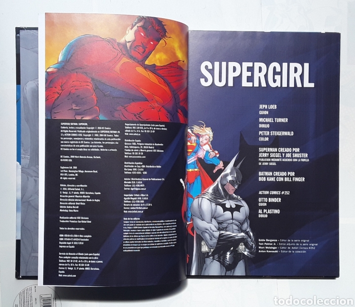 C&oacute;mics: COMIC DC COMICS / SUPERMAN - BATMAN / SUPERGIRL / SALVAT - Foto 3