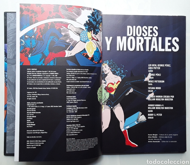 C&oacute;mics: COMIC DC COMICS / WONDER WOMAN / DIOSES Y MORTALES / SALVAT - Foto 3