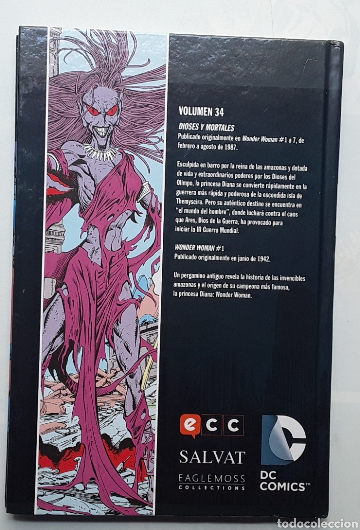 C&oacute;mics: COMIC DC COMICS / WONDER WOMAN / DIOSES Y MORTALES / SALVAT - Foto 6