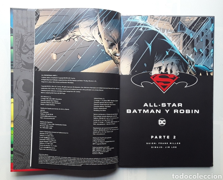 C&oacute;mics: COMIC DC COMICS / BATMAN Y ROBIN / ALL-STAR / PARTE 1- PARTE 2 / SALVAT - Foto 5