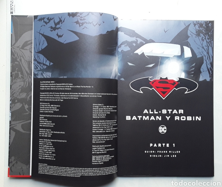 C&oacute;mics: COMIC DC COMICS / BATMAN Y ROBIN / ALL-STAR / PARTE 1- PARTE 2 / SALVAT - Foto 11