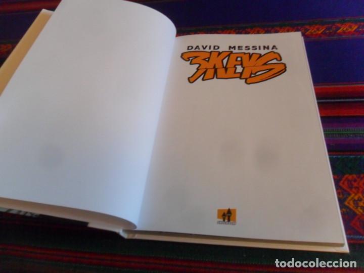 C&oacute;mics: 3 KEYS DAVID MESSINA. SHOCKDOM 1&ordf; EDICI&Oacute;N 2022. TAPAS DURAS. - Foto 4