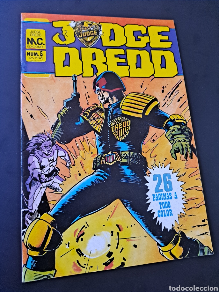 C&oacute;mics: EXCELENTE ESTADO JUDGE DREDD 5 MC.EDICIONES GRAPA - Foto 1