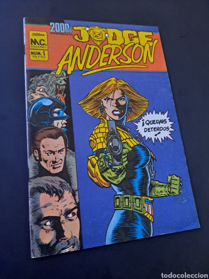 C&oacute;mics: EXCELENTE ESTADO JUDGE DREDD 4 MC.EDICIONES GRAPA - Foto 1