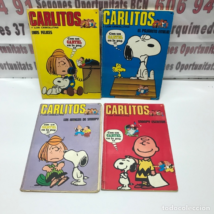 C&oacute;mics: 4 COMICS CARLITOS Y LOS CEBOLLITAS - Foto 1